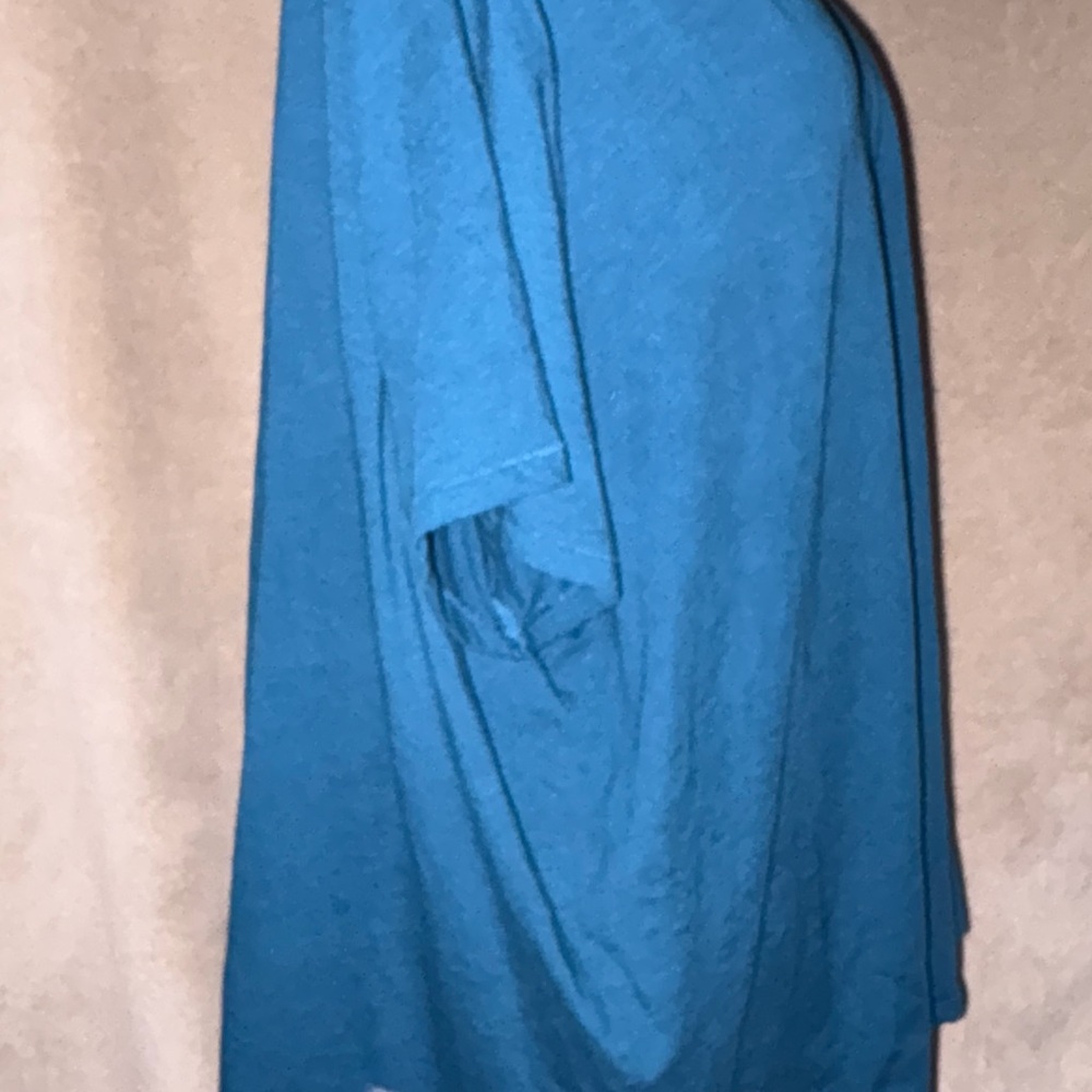 EVRI Teal Short Sleeve Women's Top - Picture 2 of 3